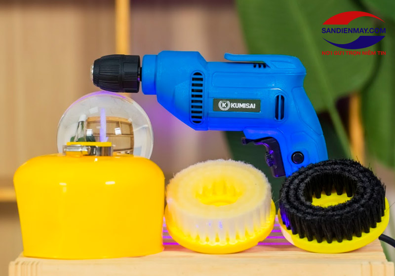 Máy chà sàn đơn cầm tay mini Kumisai KMS 600